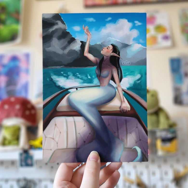 "Old Money" Mermay '23 Art Print