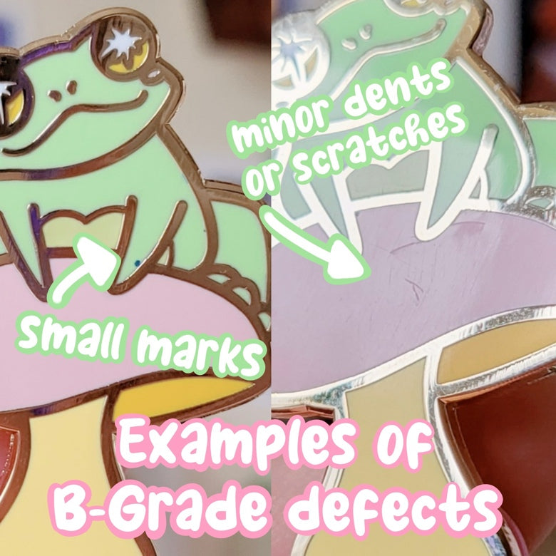 Sleepy Froggy | Squidge the Frog Enamel Pin