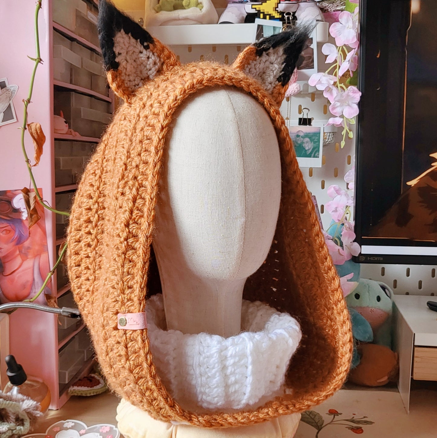 MADE-TO-ORDER: Ember & Ashes | Fox Ear Hood