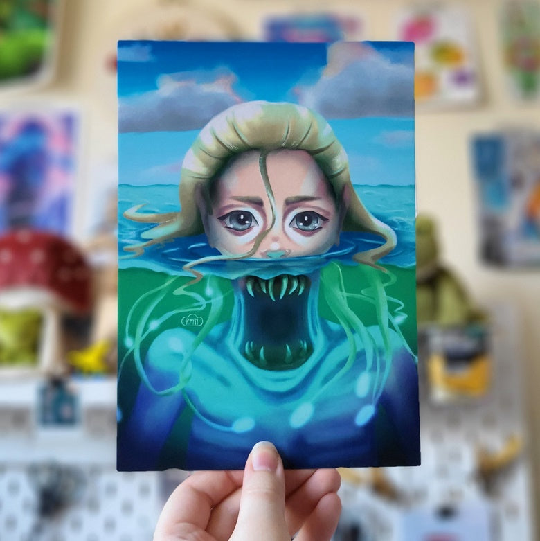 "Horror" Mermay '23 Art Print