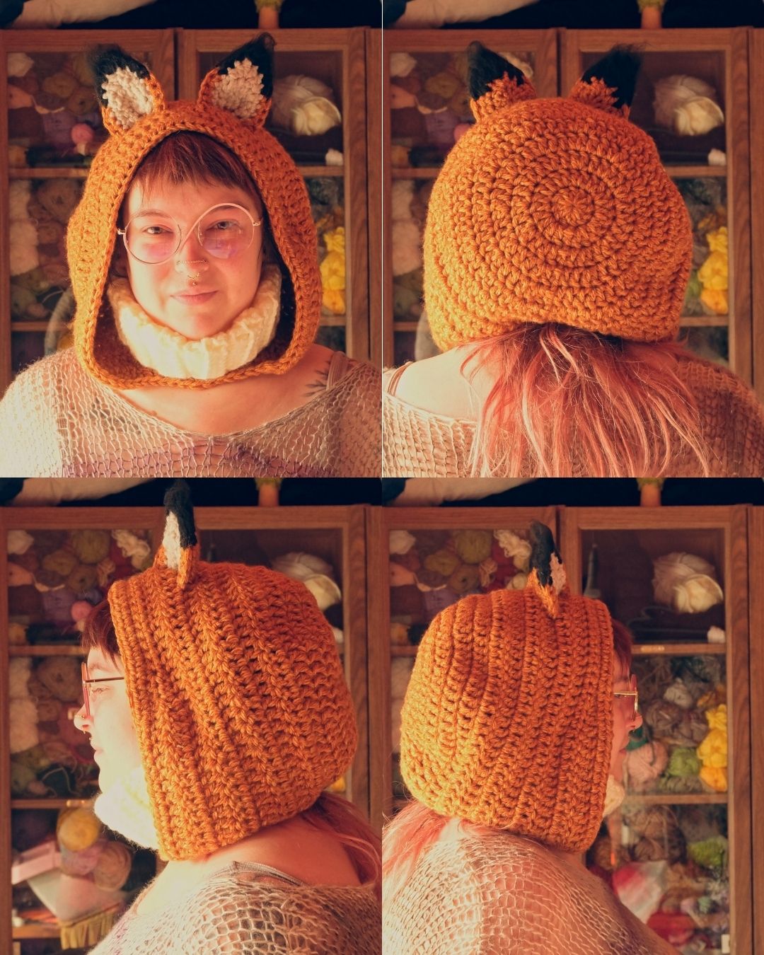 READY-TO-SHIP: Ember & Ashes | Fox Hood