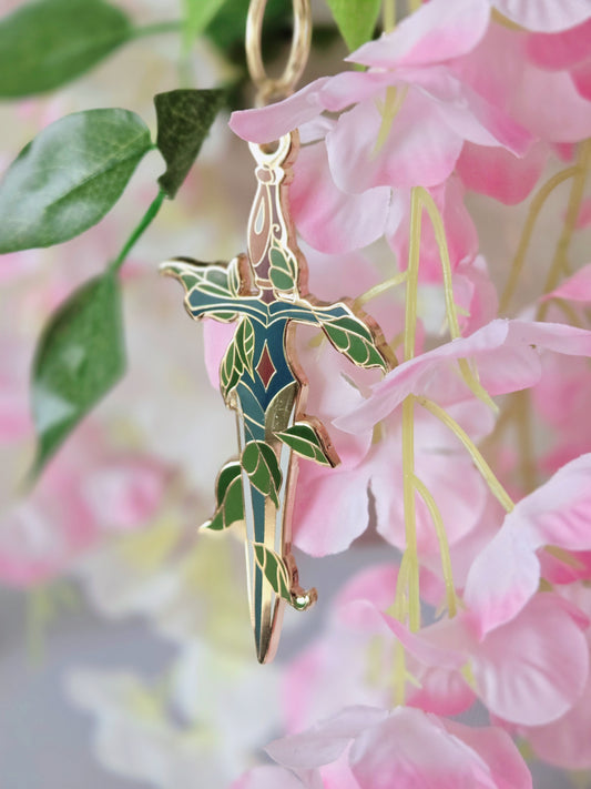 Lost Dagger | Enamel Keychain