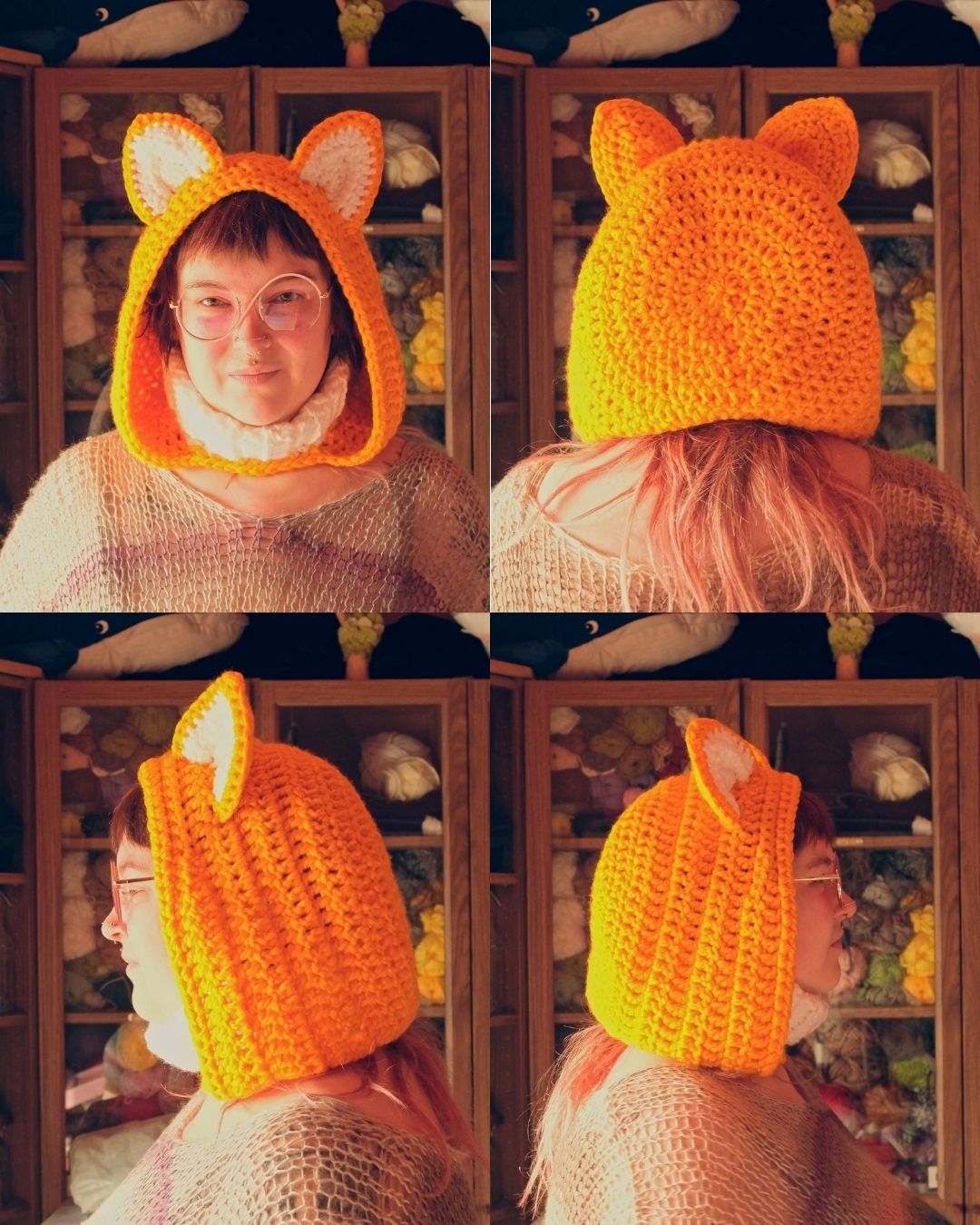 READY-TO-SHIP: Tails | Fox Hood