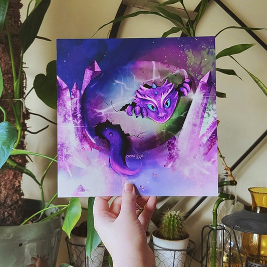 Amethyst Dragon | Fine Art Print