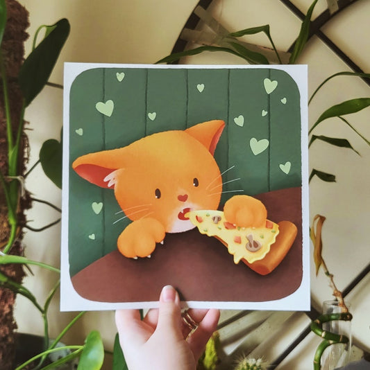 Pizza Kitty | Fine Art Print