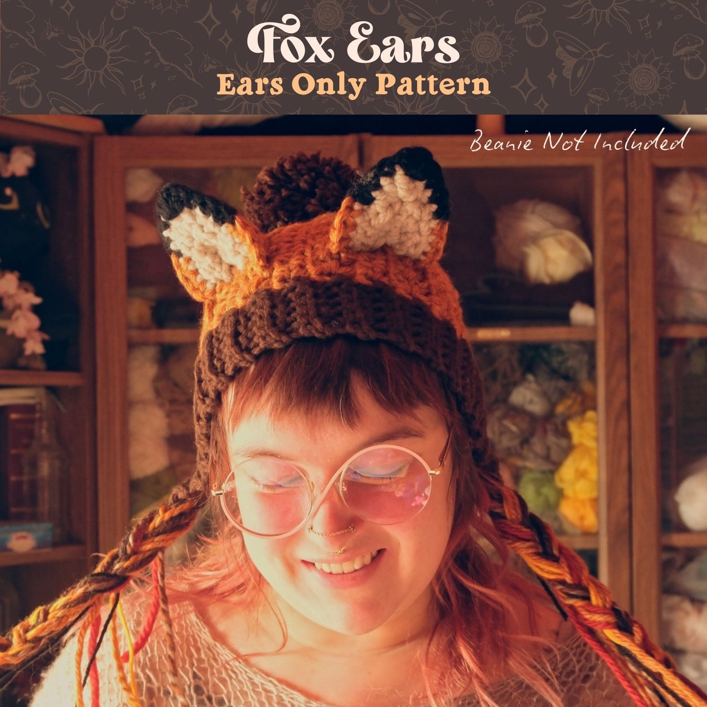 6-in-1 Animal Ear Beanie Crochet Pattern Bundle