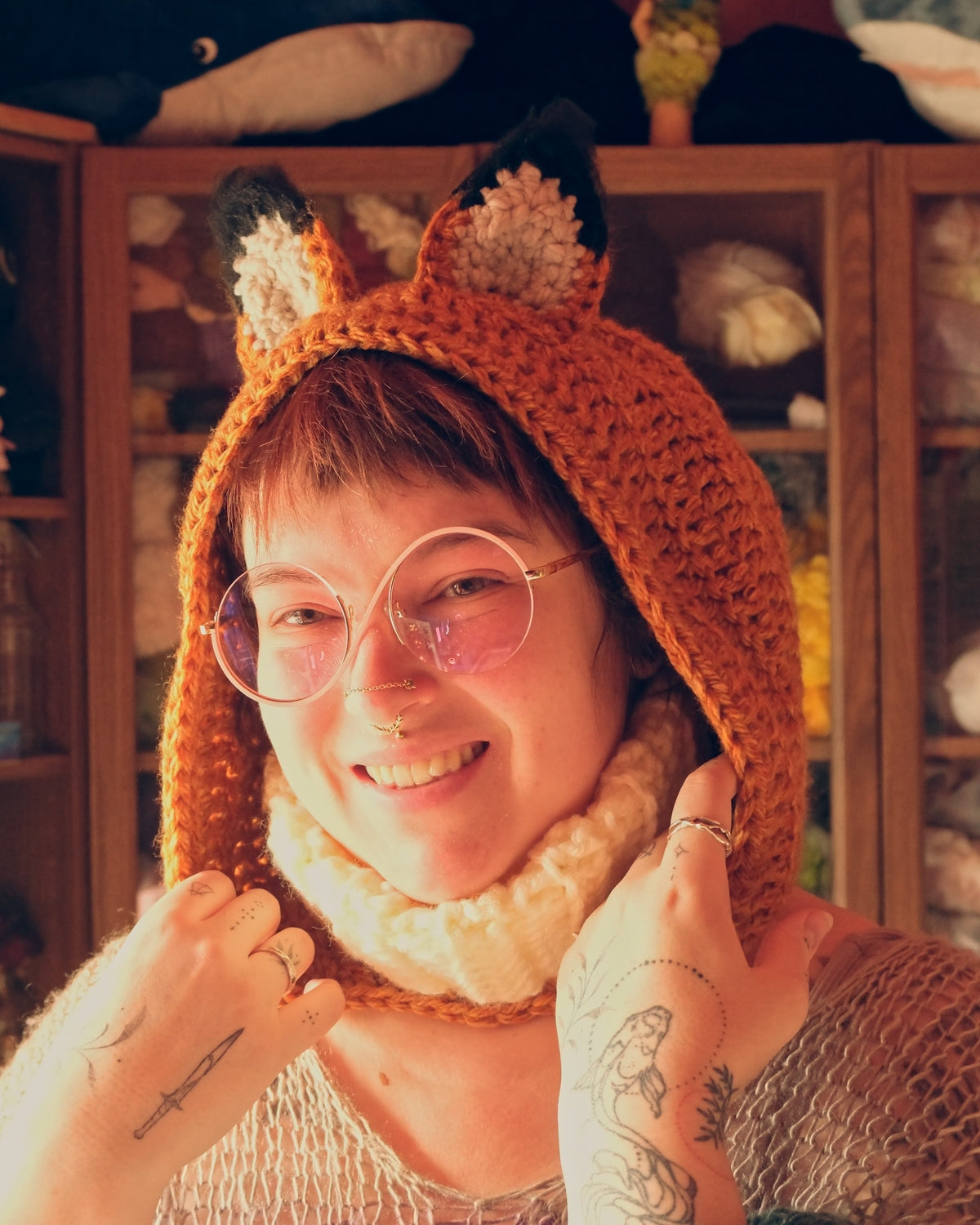 READY-TO-SHIP: Ember & Ashes | Fox Hood