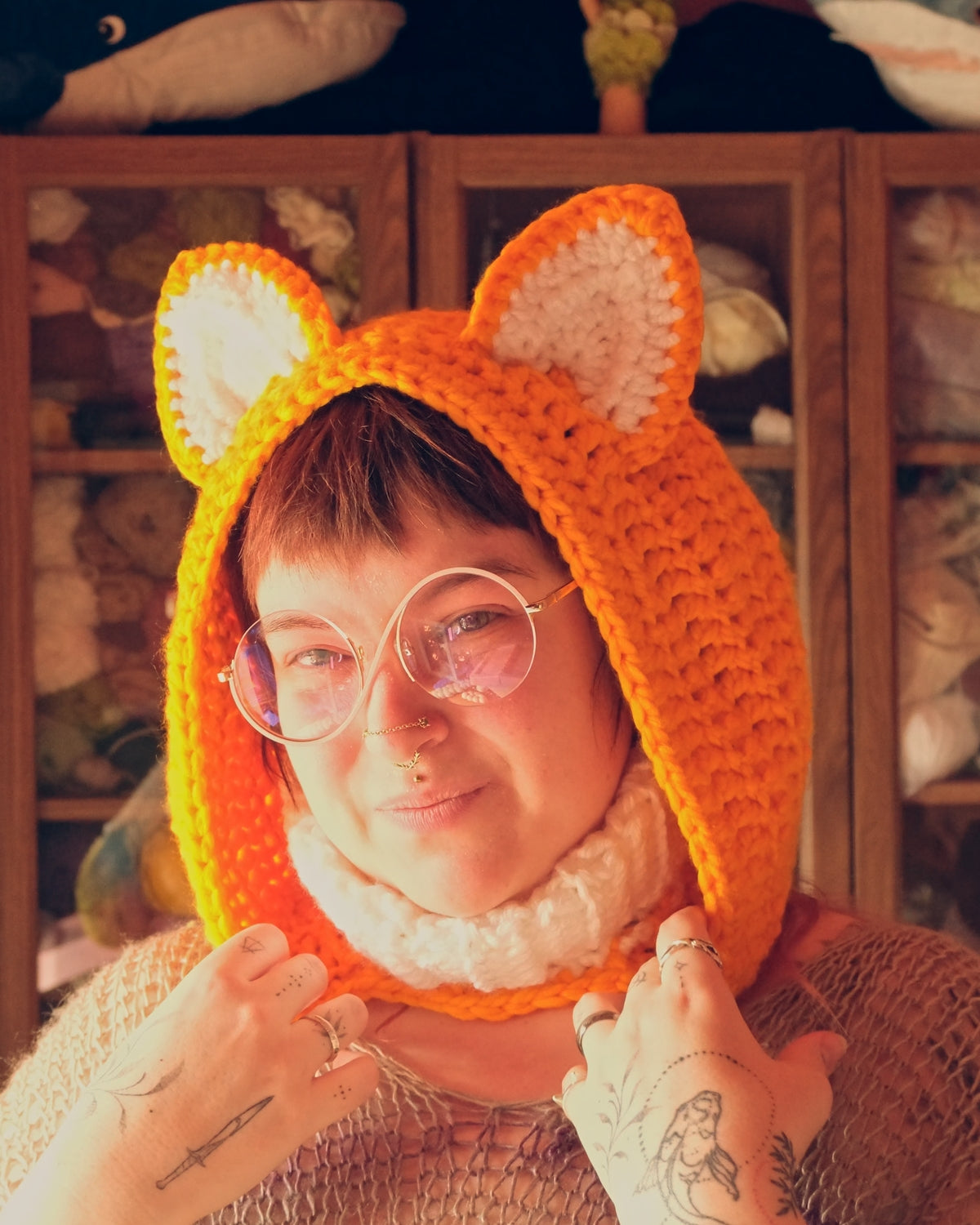 READY-TO-SHIP: Tails | Fox Hood