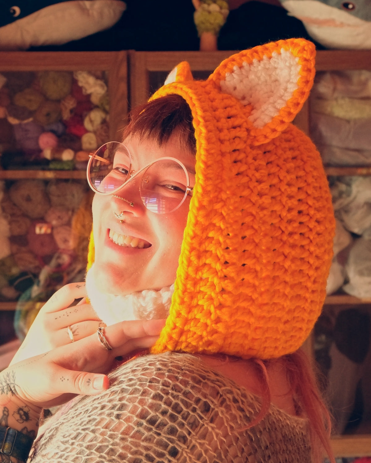 READY-TO-SHIP: Tails | Fox Hood